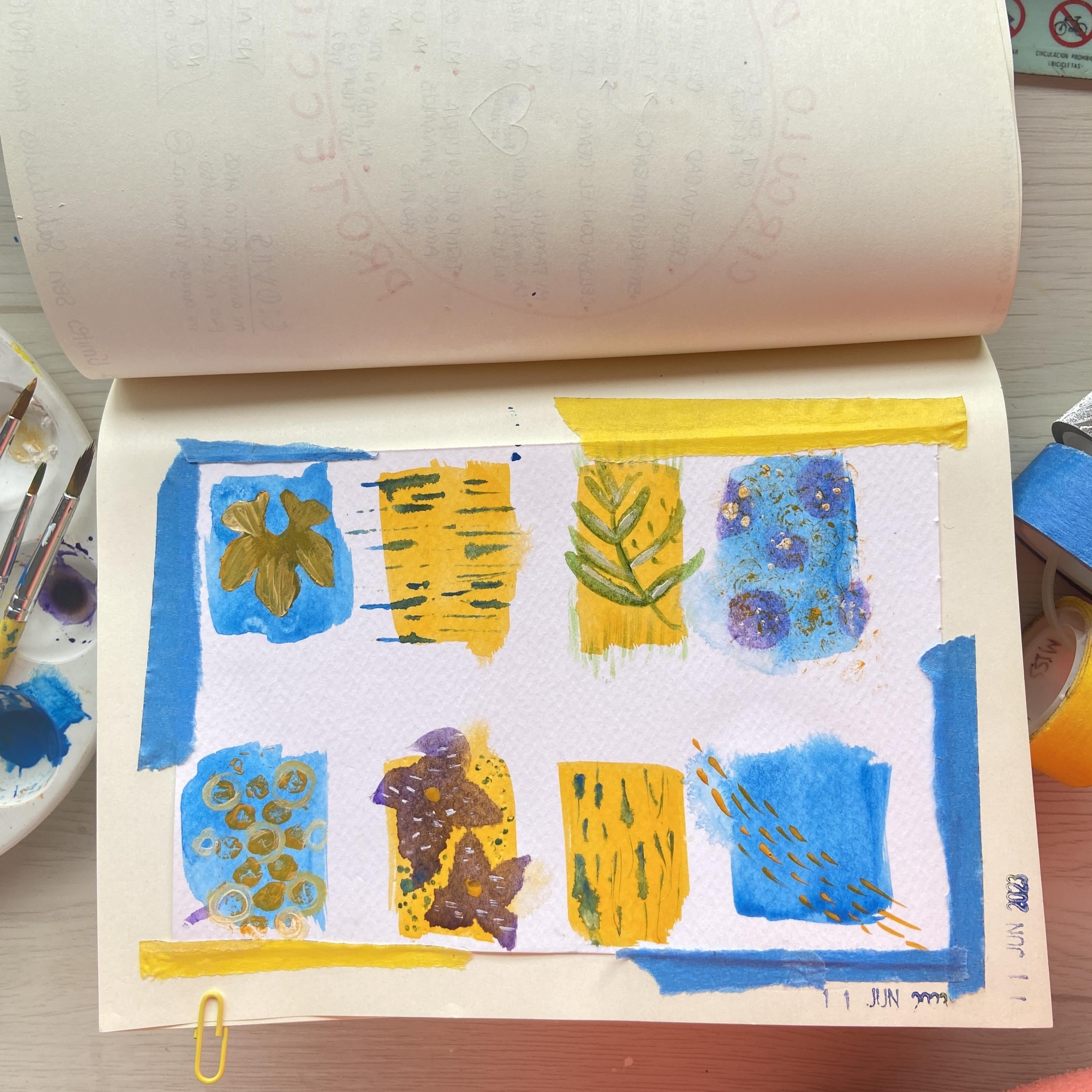 dual color spots - student project