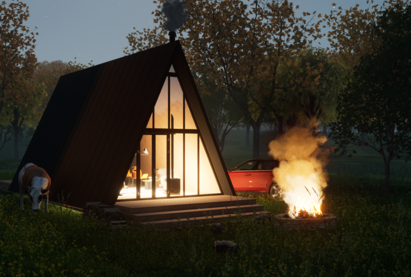Cabin in the woods