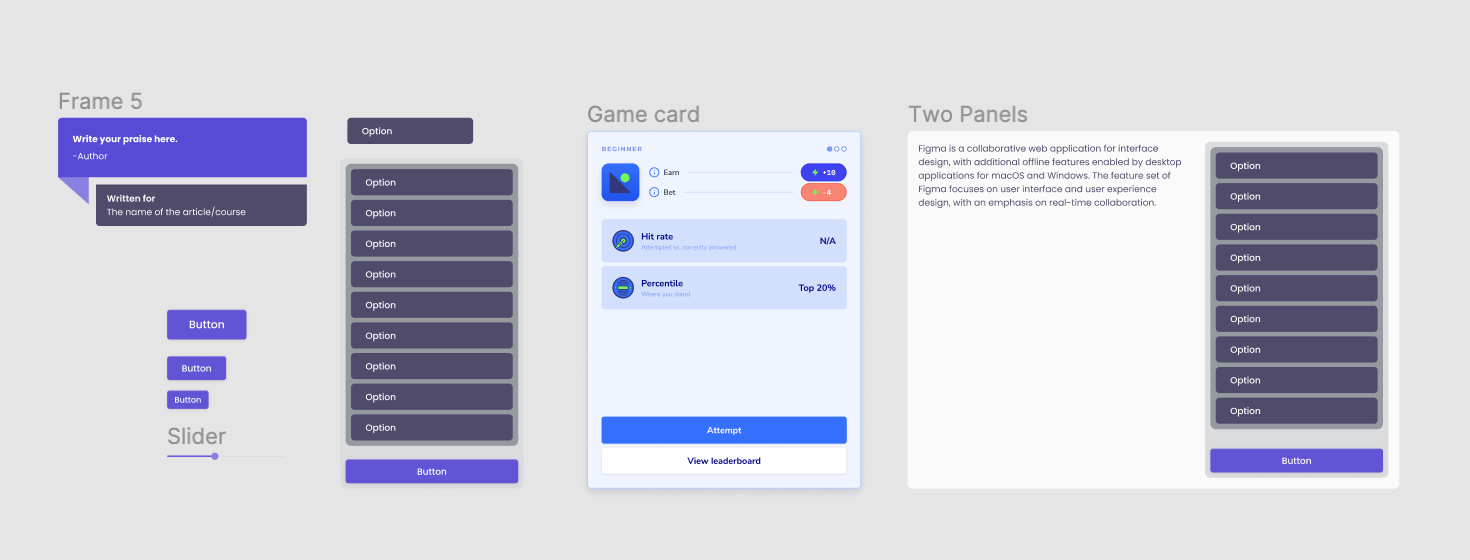 The magic of Auto Layout - student project