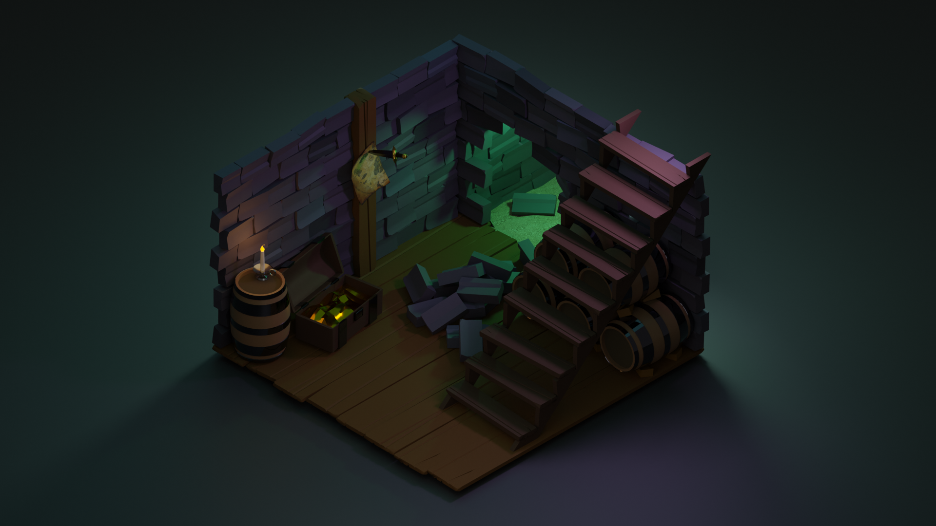 Hidden Loot - student project