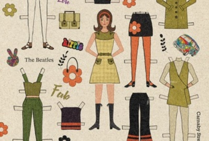 1960s Paper Doll