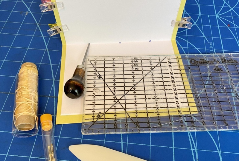 Hand sewn bookletts