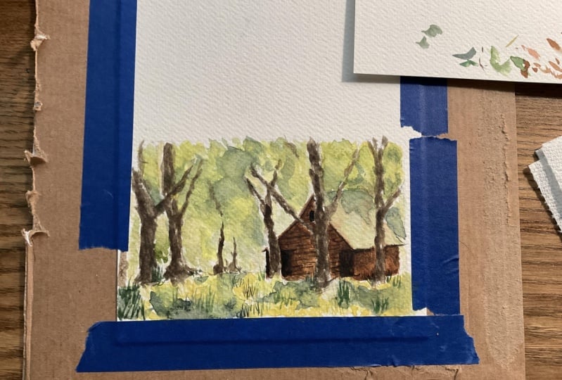 Forest barn
