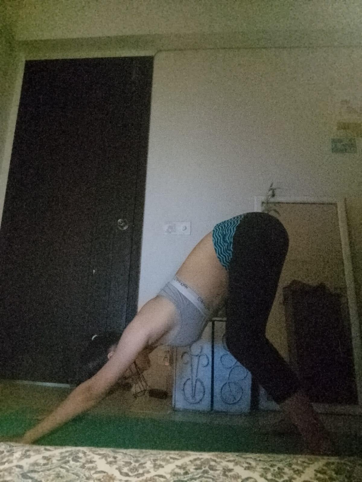 Downward facing dog - student project