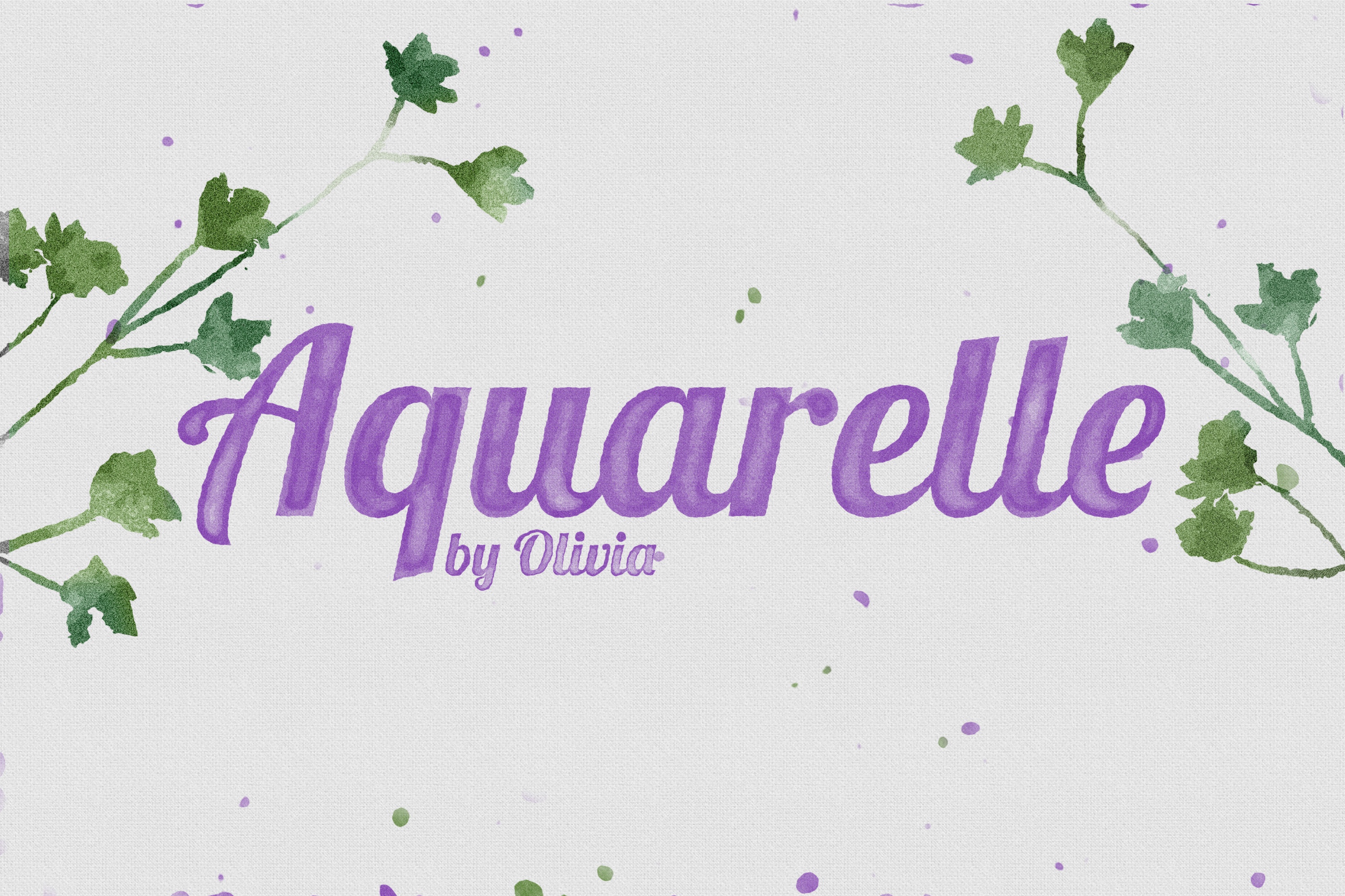 Aquarelle - student project