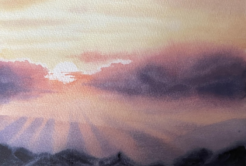 Cloudy sky with Maria Smirnova