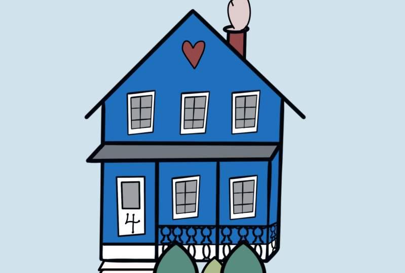 First try @ illustrating a home