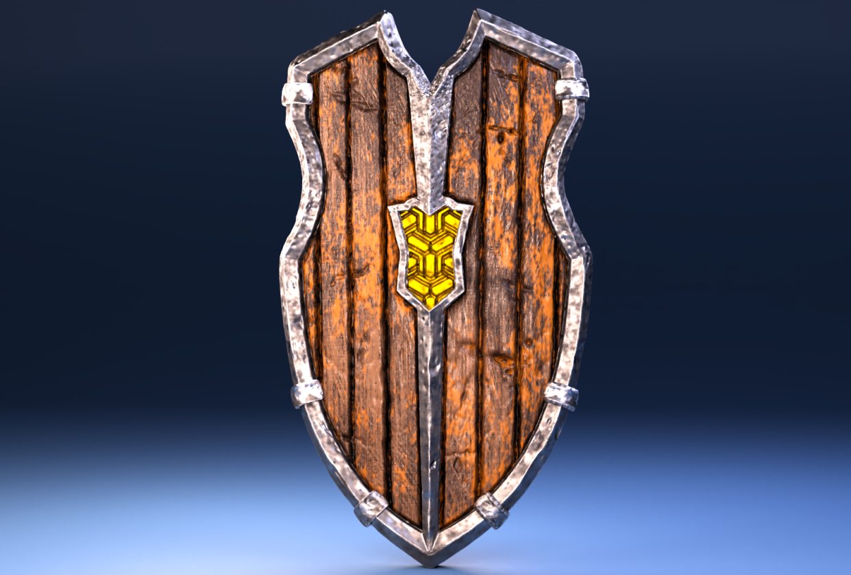 Shield - Final Render - student project