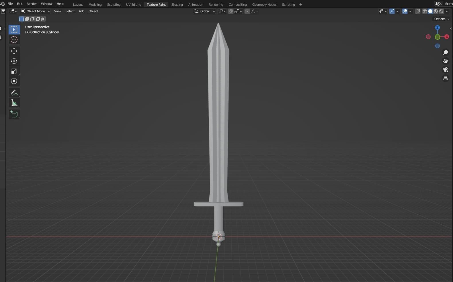 Sword Blender - student project