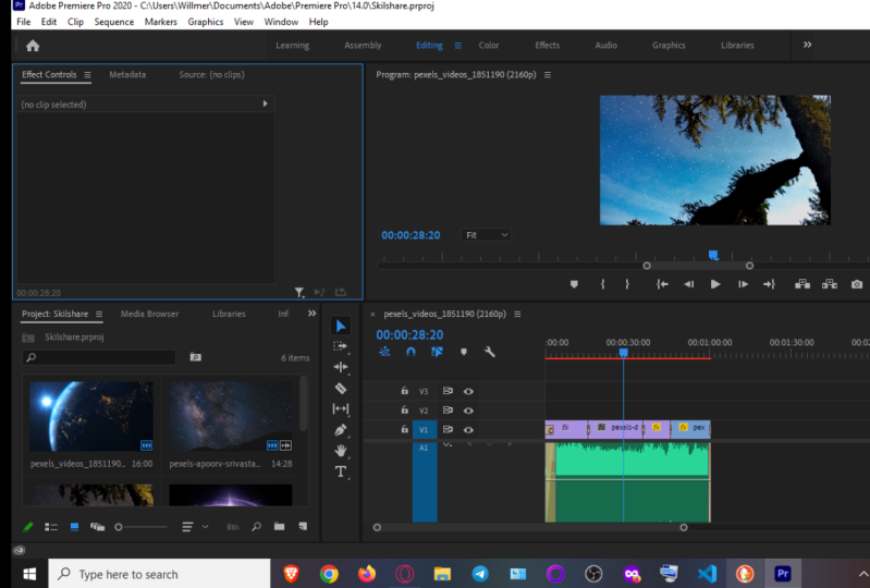 Proyecto de 1 minuto para SkillShare