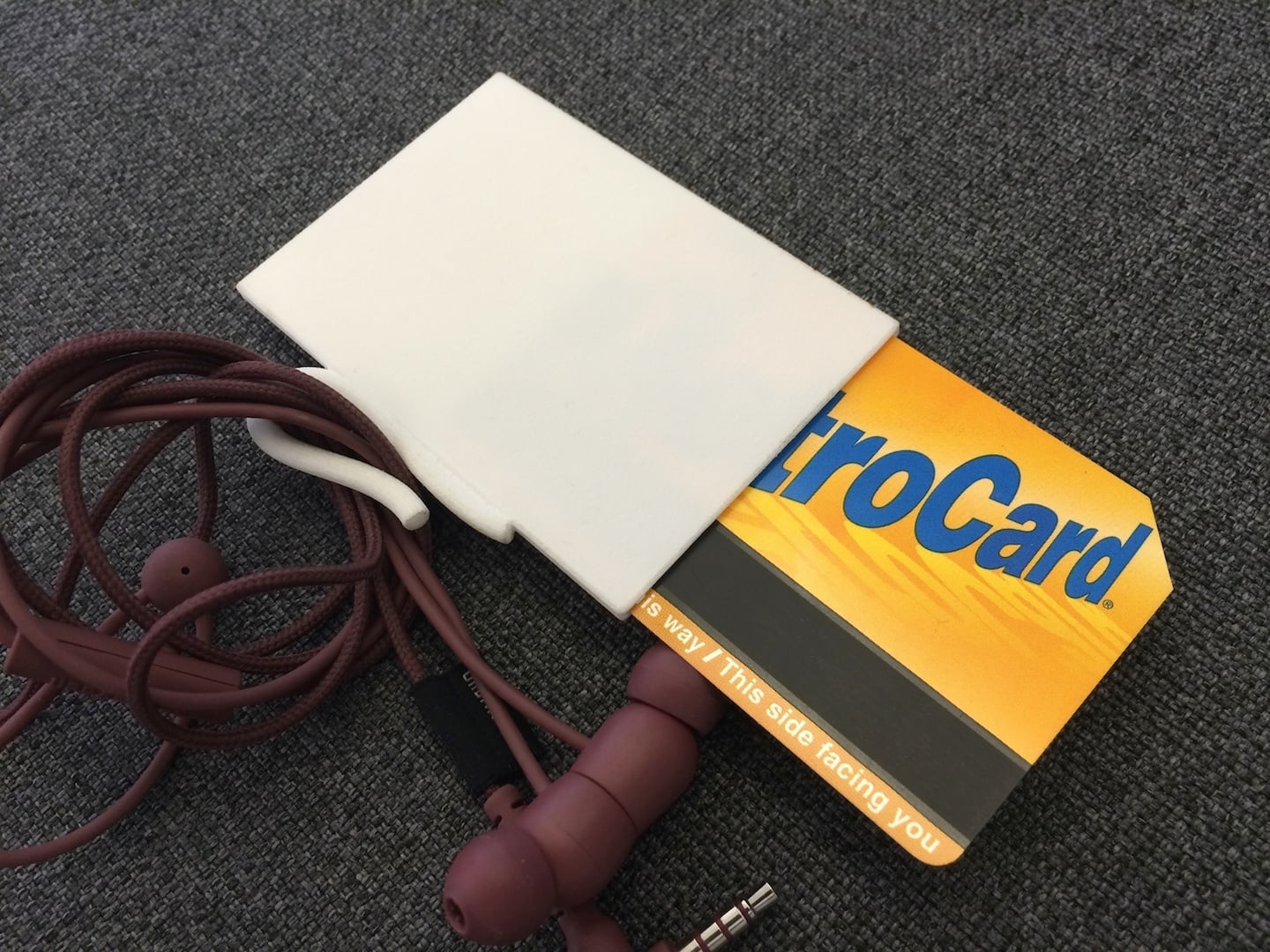 Metrocard Holder - student project
