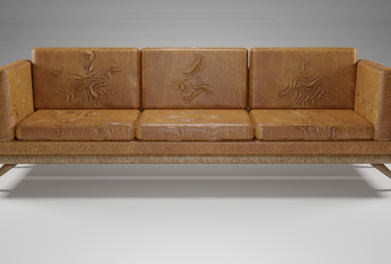 Leather Couch