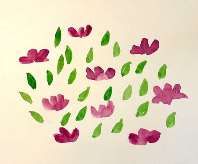Kids flower garden - student project