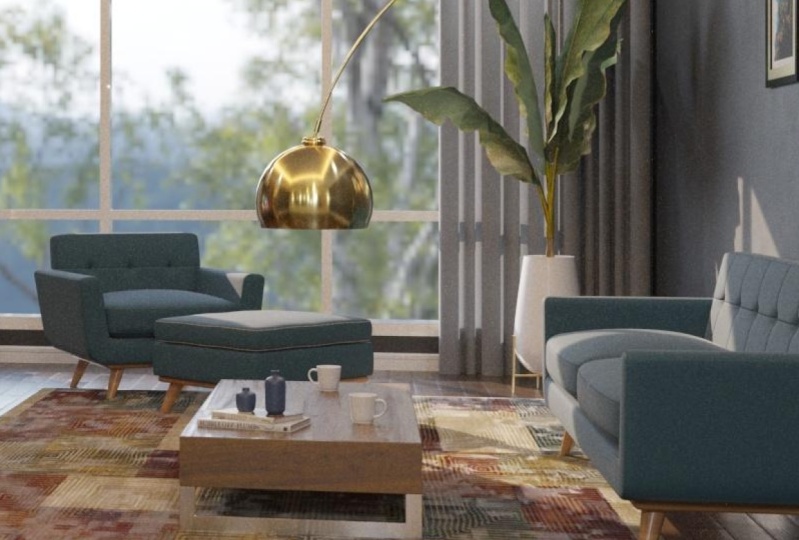 first 3ds max render