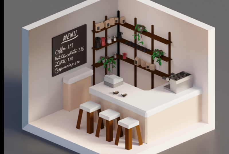 Cute Coffee Shop