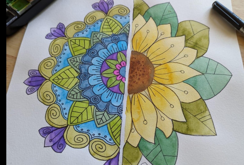 Girasol-Mandala