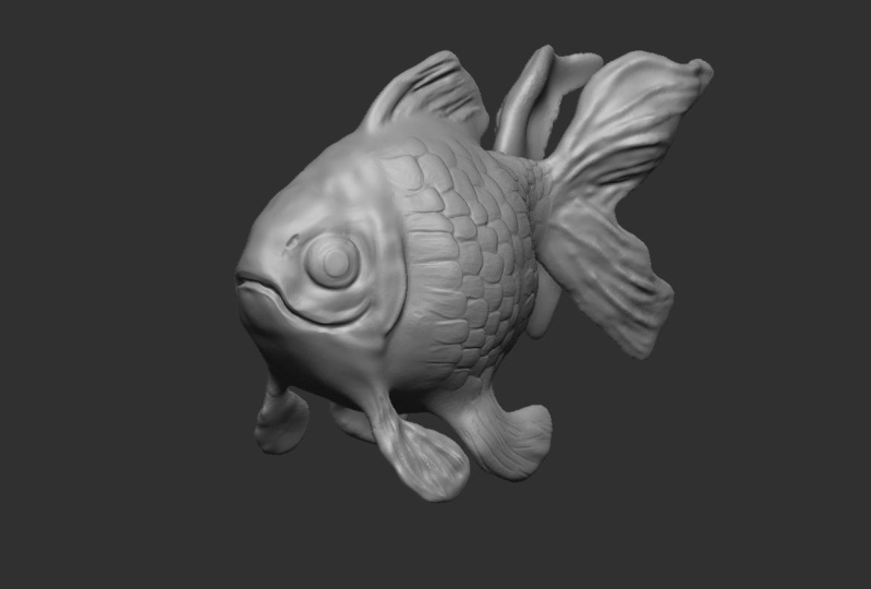 fish and fruit