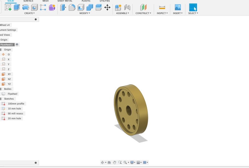 My First ever Fusion 360 thing