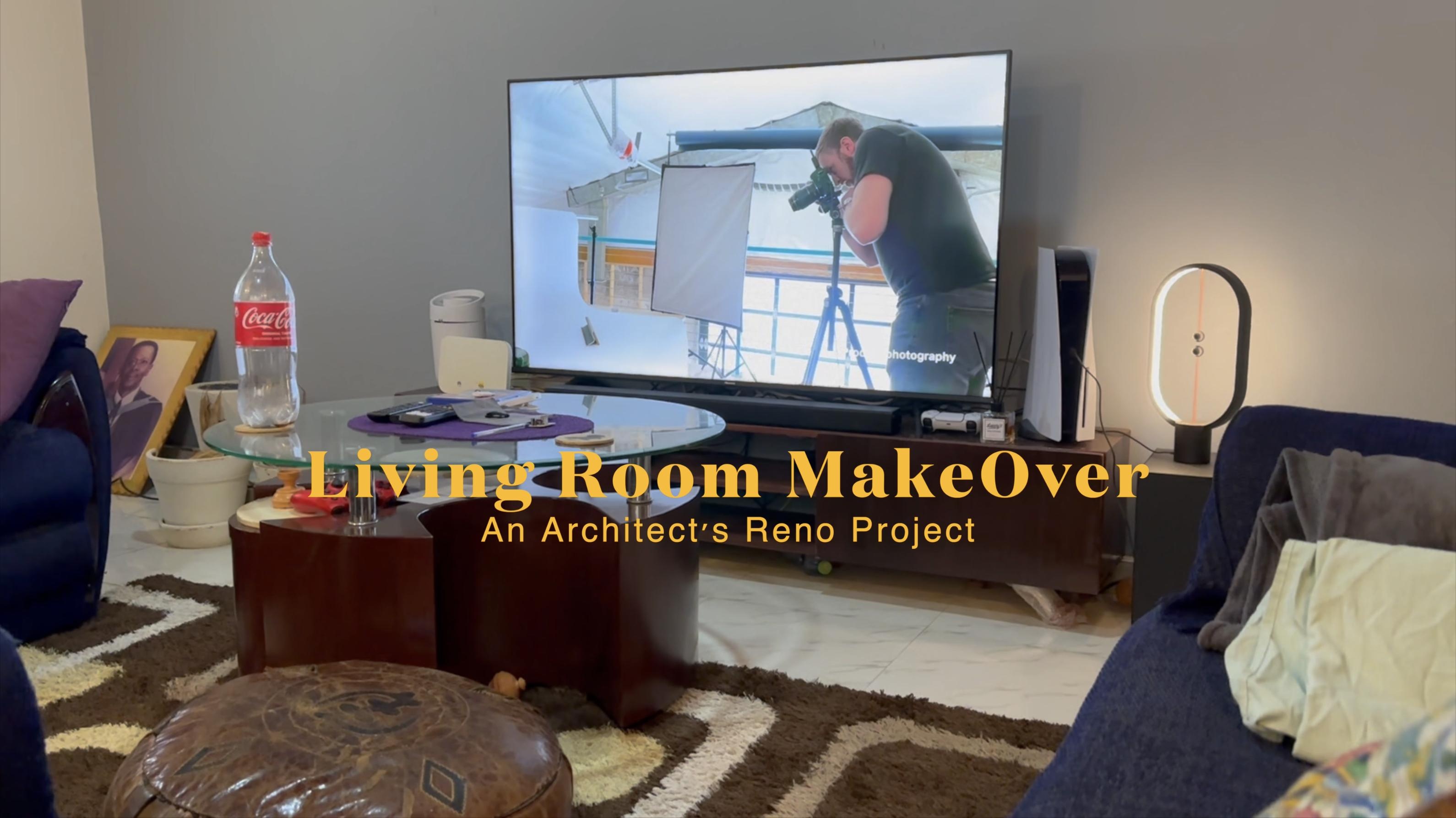 Living Room Makeover - student project
