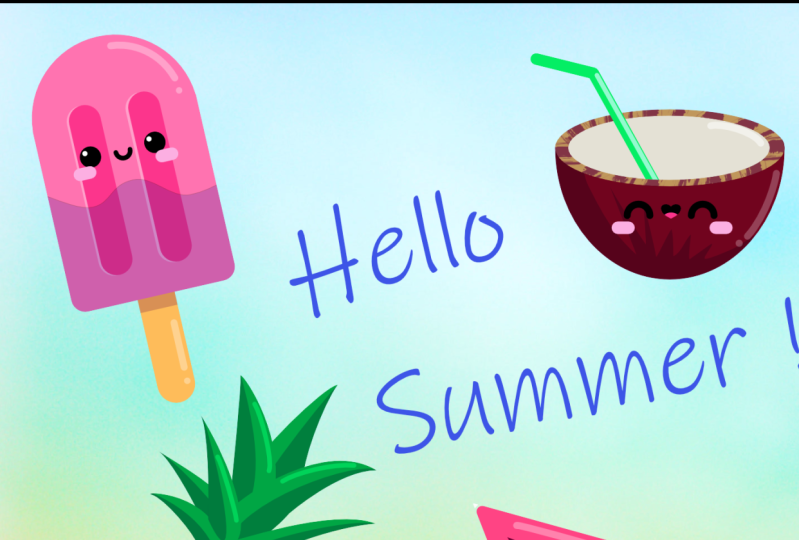 Kawaï summer food