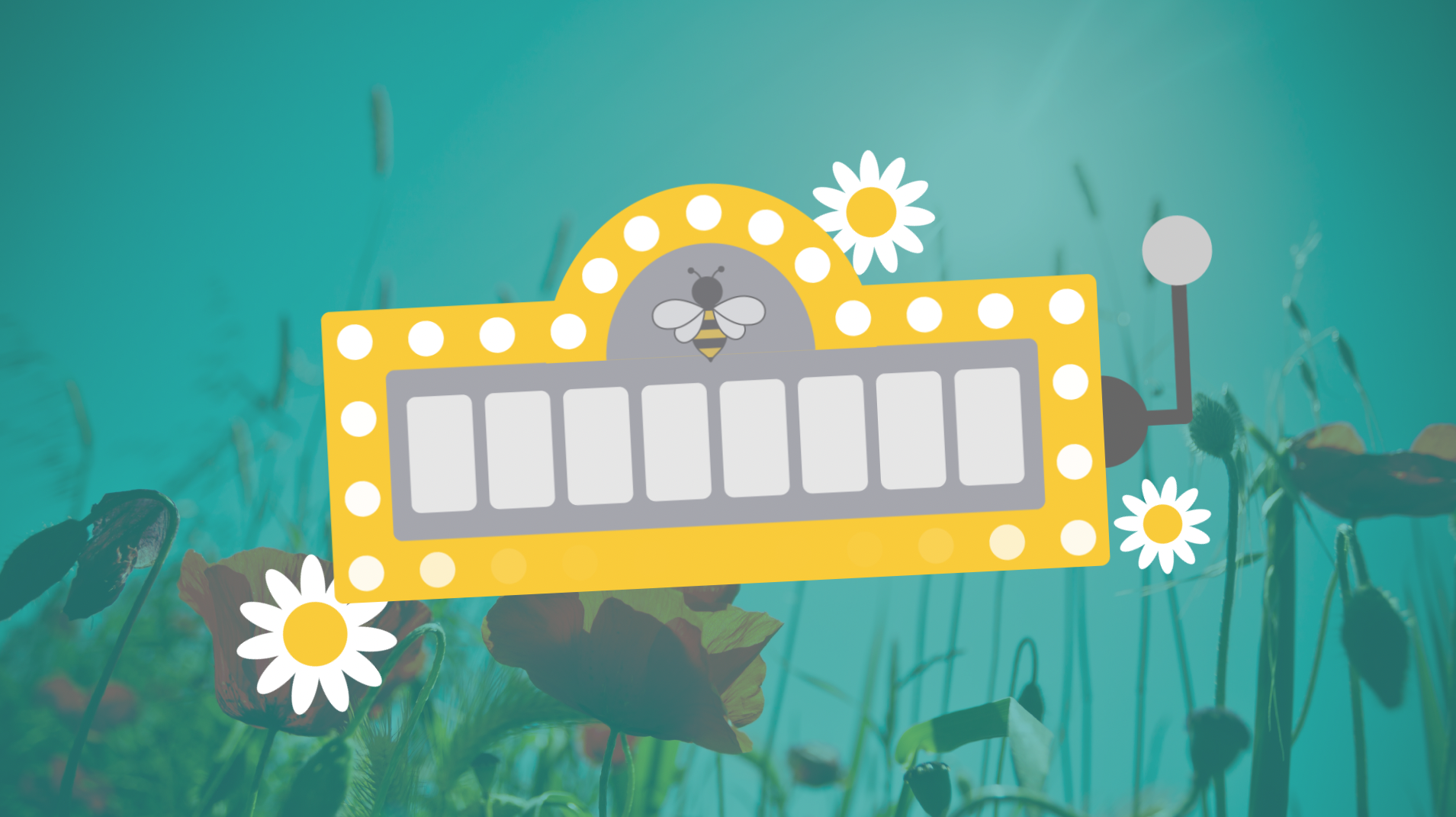 Bee slot machine - student project