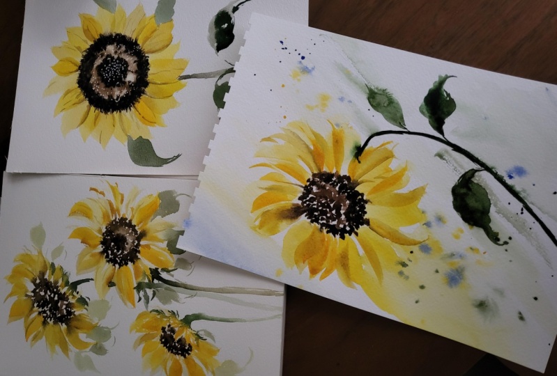 Loose Sunflower by JolyPoa