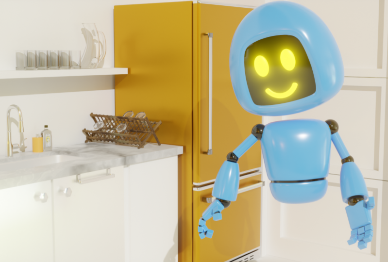 Robot in the kitchen