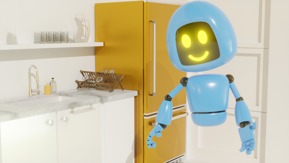 Robot in the kitchen - student project