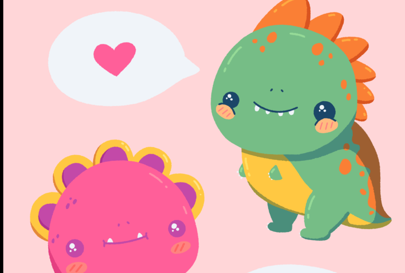 Cute dinos