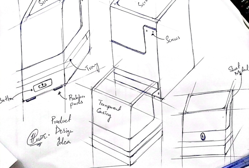 Product Design Sketch