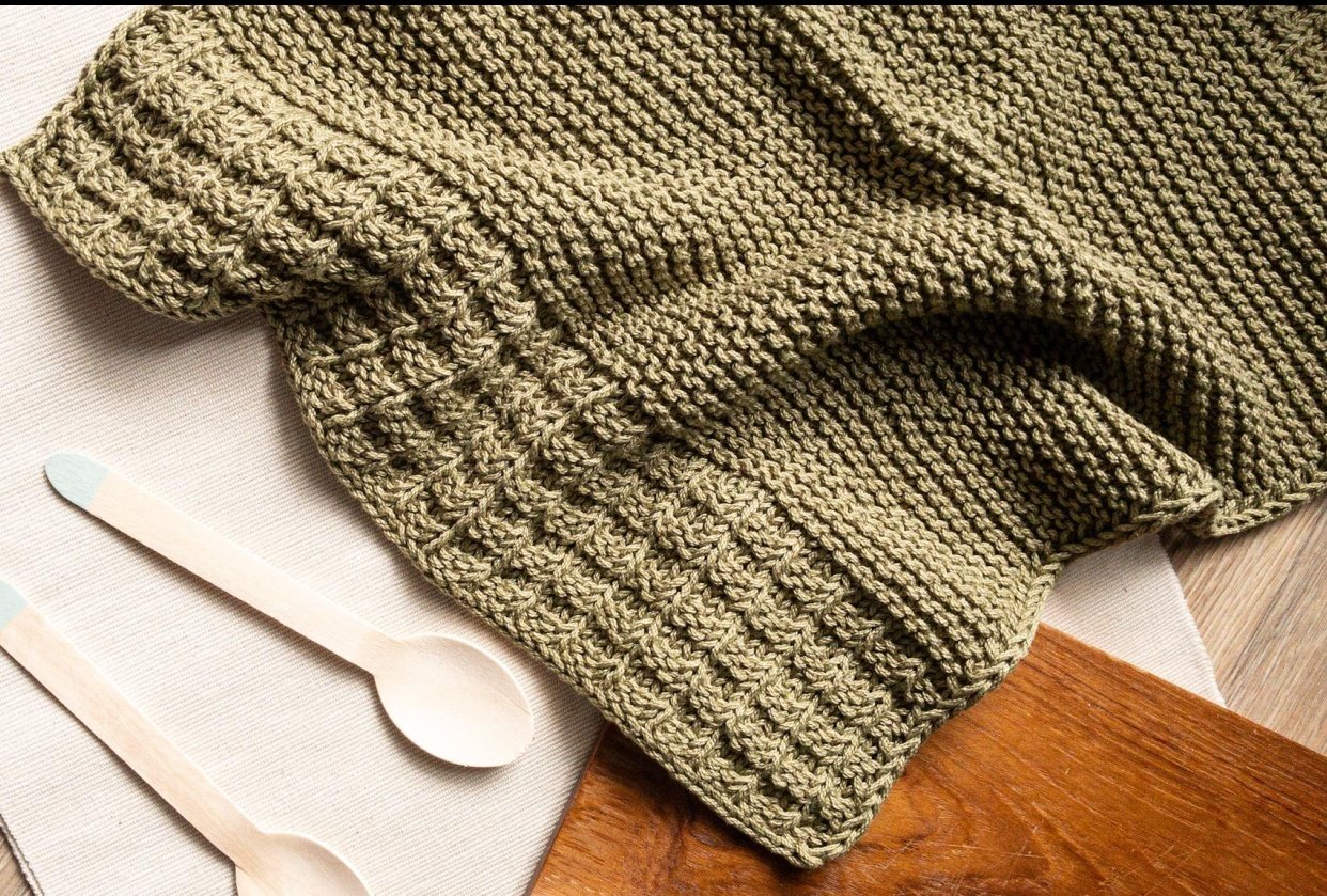 Textured Tea Towel - student project