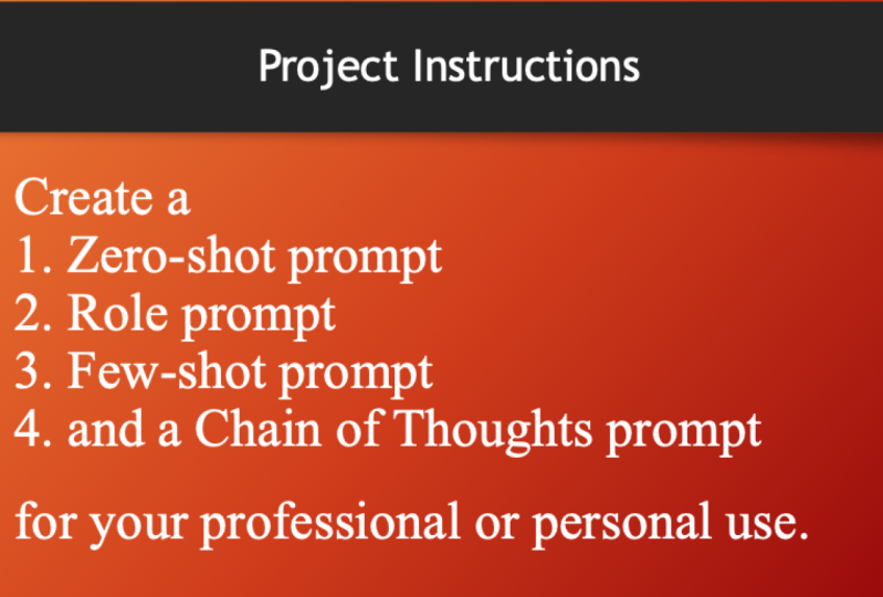 Prompt Engineering Project