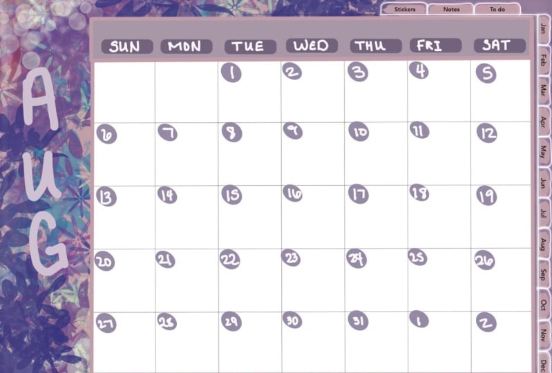 hyperlink digital planner