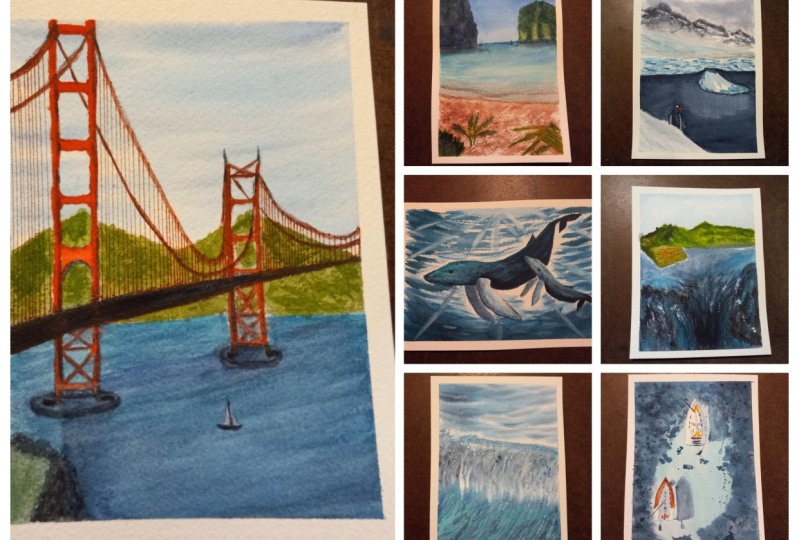 Around the World Seascapes
