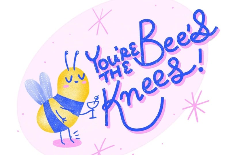 Cute bee
