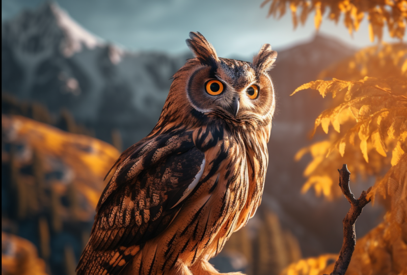 Owl & Warrior Woman