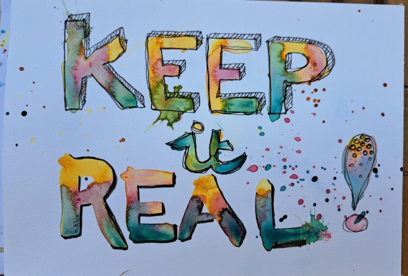 Water Lettering - Wet On Wet Watercolor Posters For Your Wall | Fatih ...