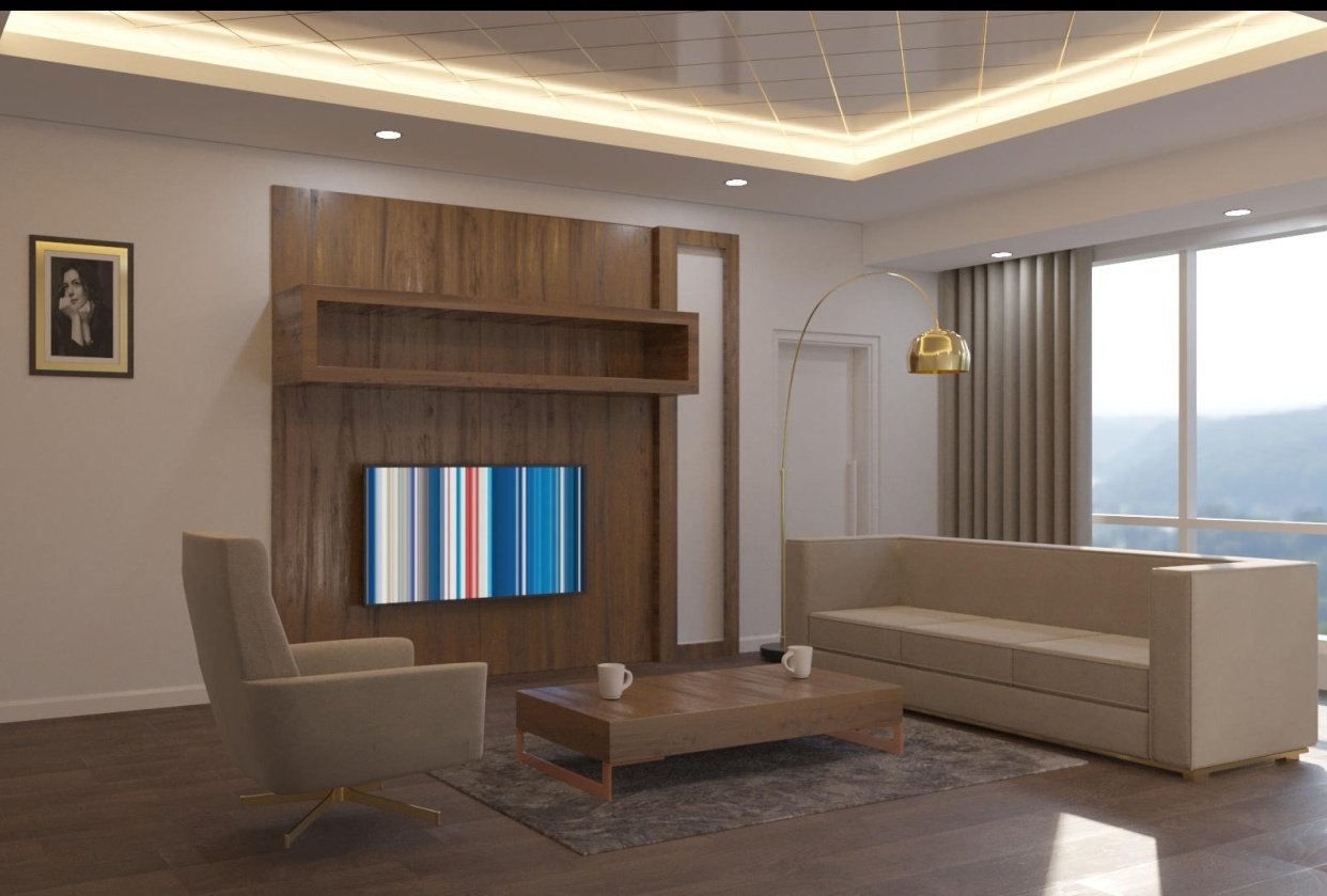 Interior visualisation in 3dsmax with Corona 7 renderer