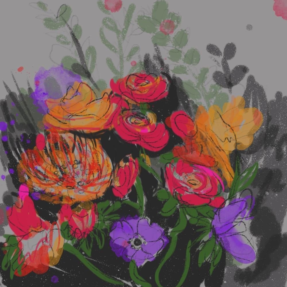 flower bouquet - student project
