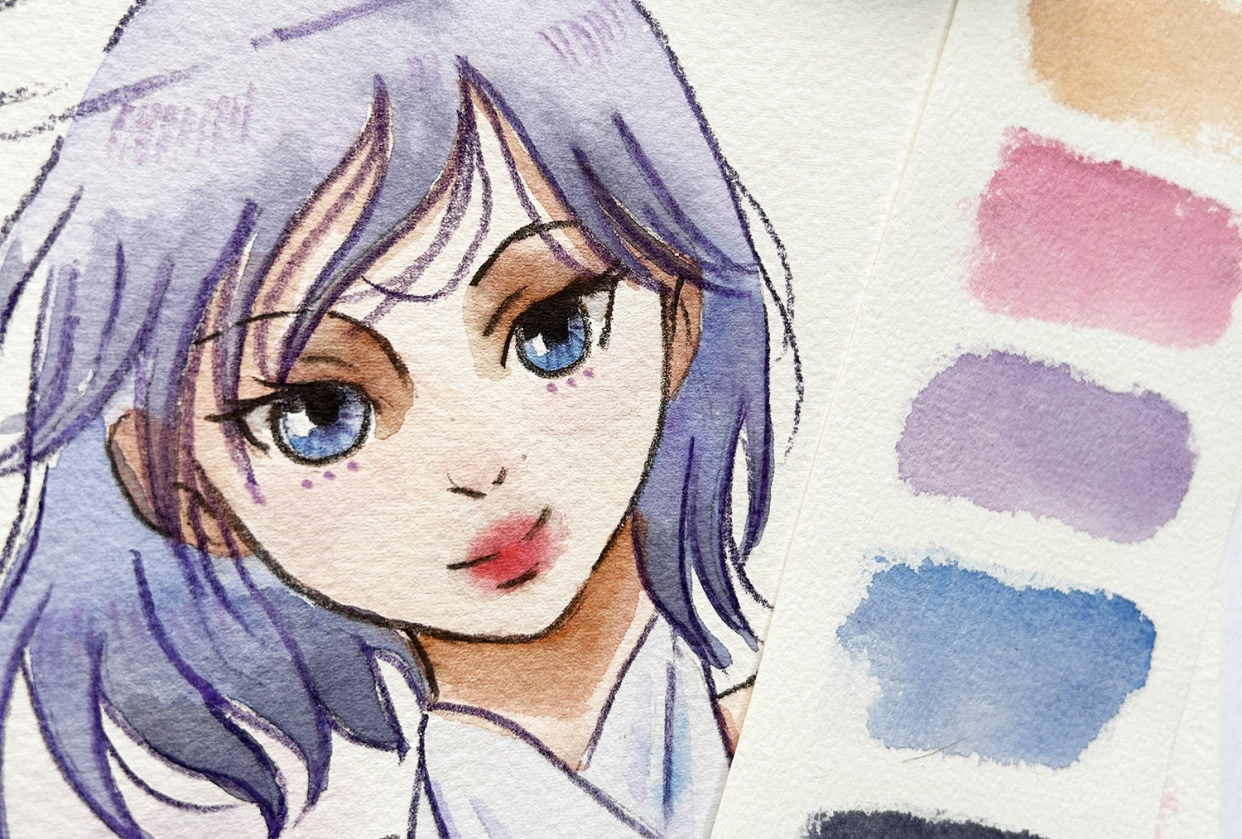 Raui - My Own Anime Character - student project