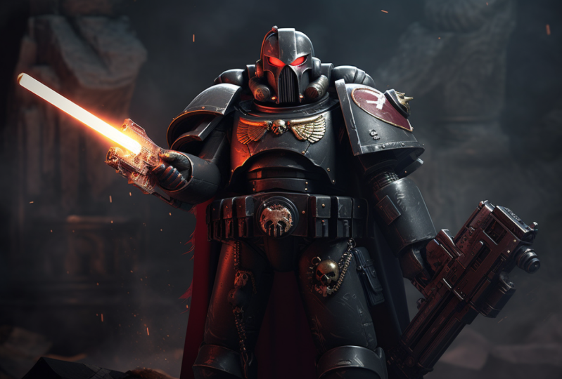 Darth Vader in Warhammer40K universe