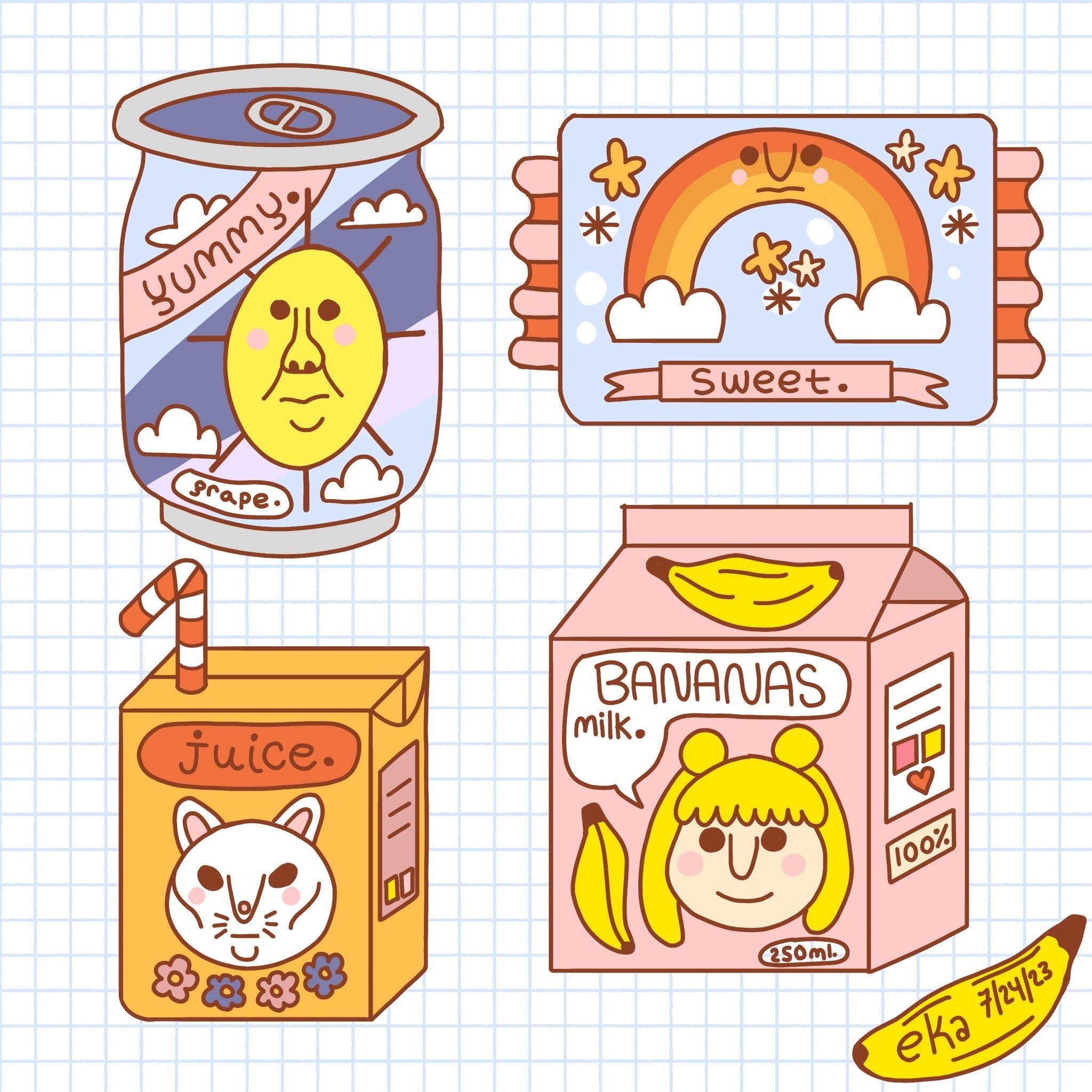 Fantasy food packaging - student project