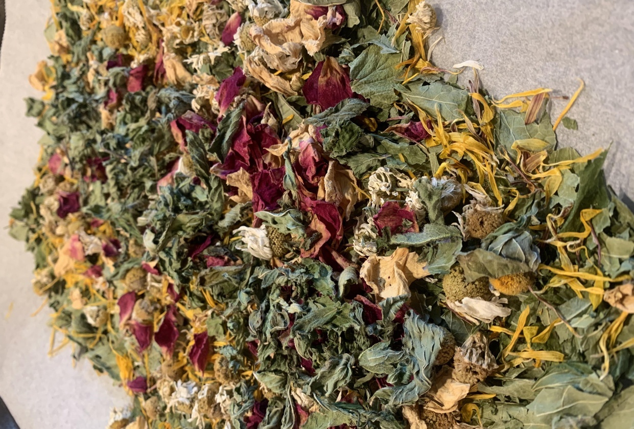 My own dried herbs - student project