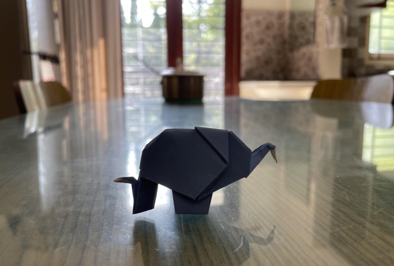 Easy Origami Elephant