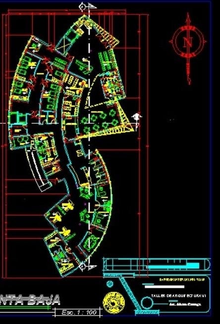 A multi-storey hospital - student project