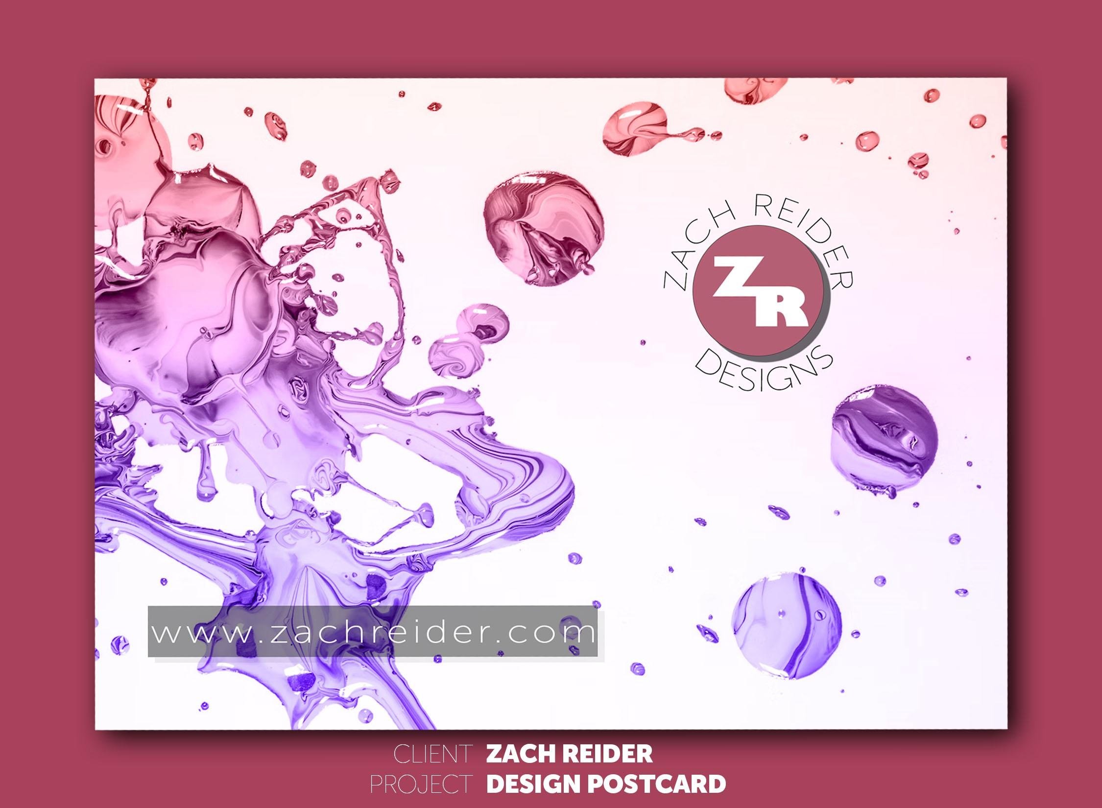 Zach Reider Postcard