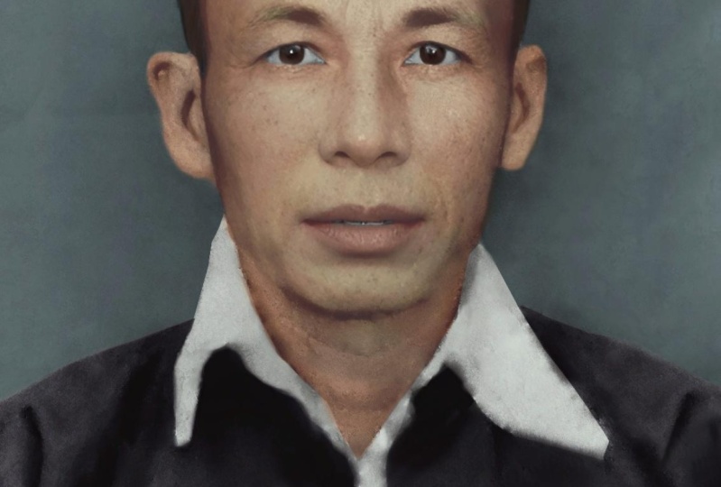 Recoloring my Grandpa's portrait