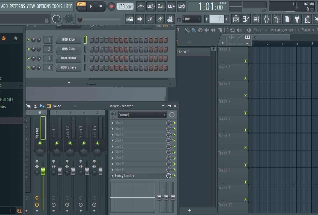 Guitar and Shaker blend - student project