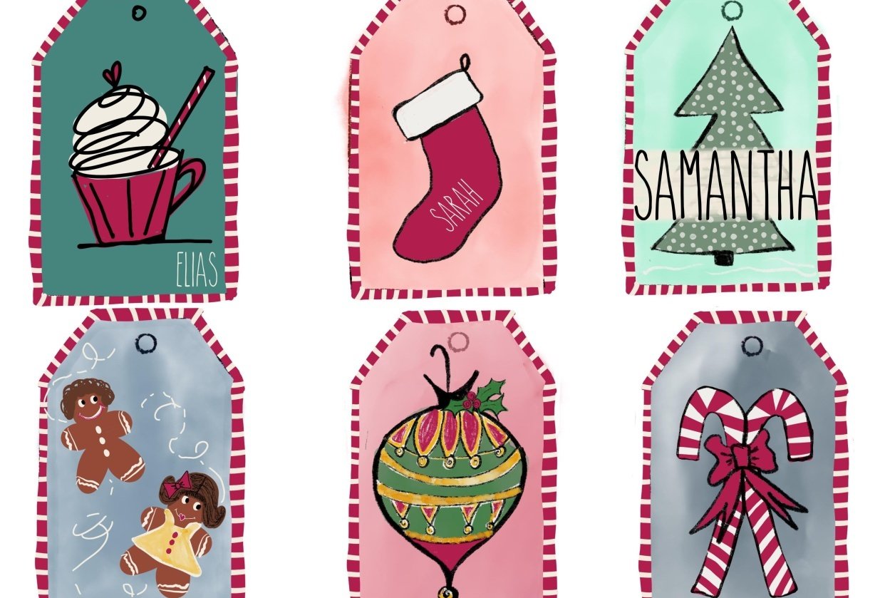 Christmas Tags 2023 - student project