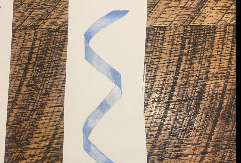 watercolor ribbon